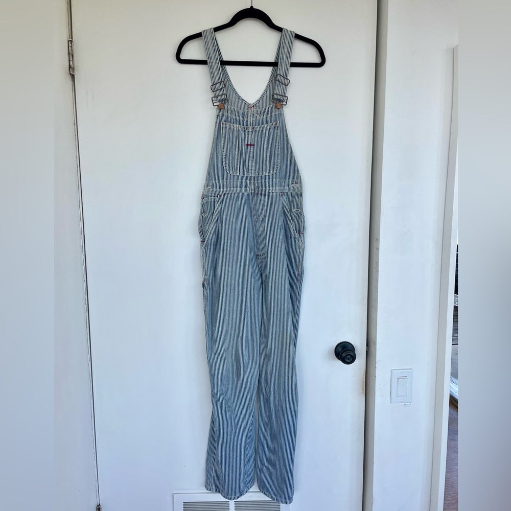 Doen Myrtle Overalls in Hickory Stripe